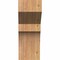 Ekena Millwork Mediterranean Rough Sawn Corbel, Western Red Cedar, 6"W x 8"D x 16"H COR06X08X16MED00RWR - alternate 4